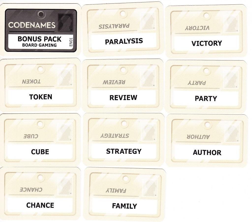 Codenames (Fronte)